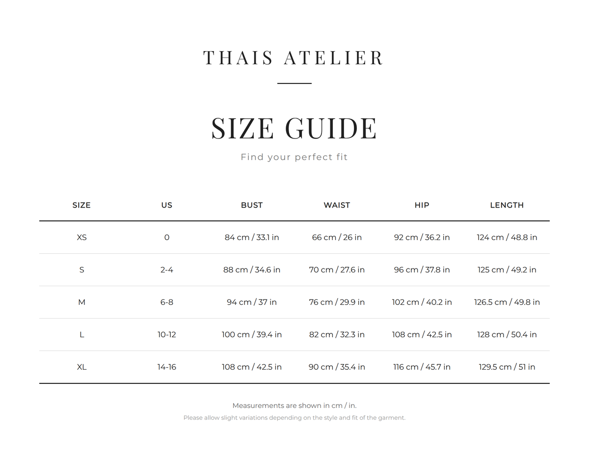Size guide