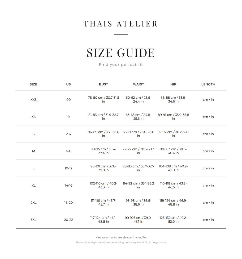 Size guide
