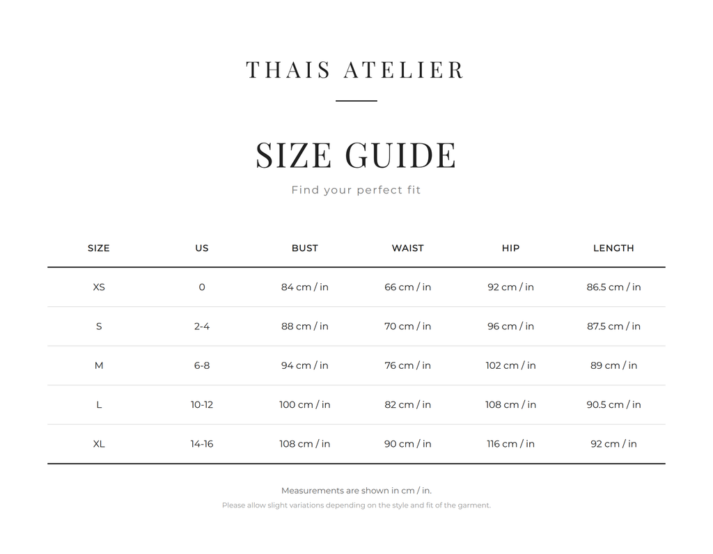 Size guide