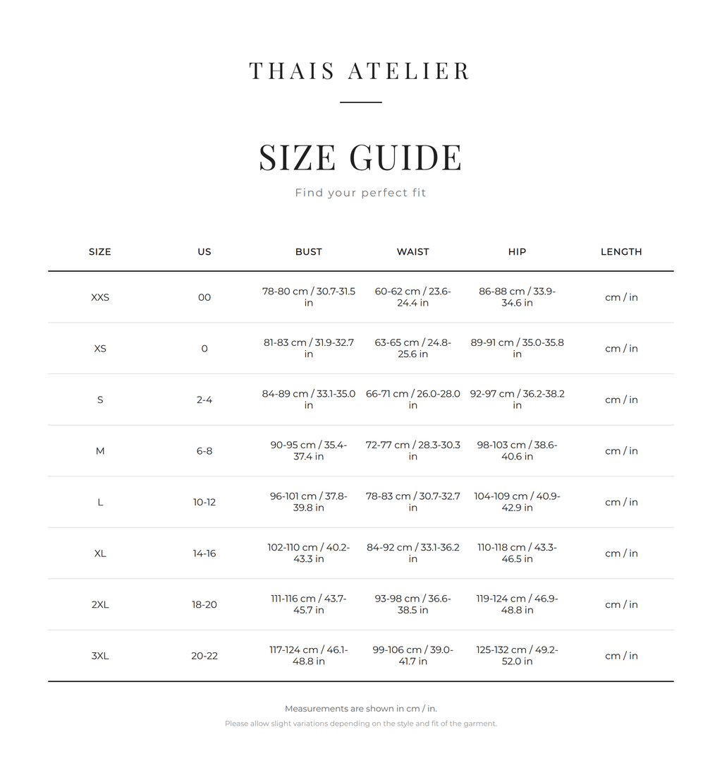 Size guide