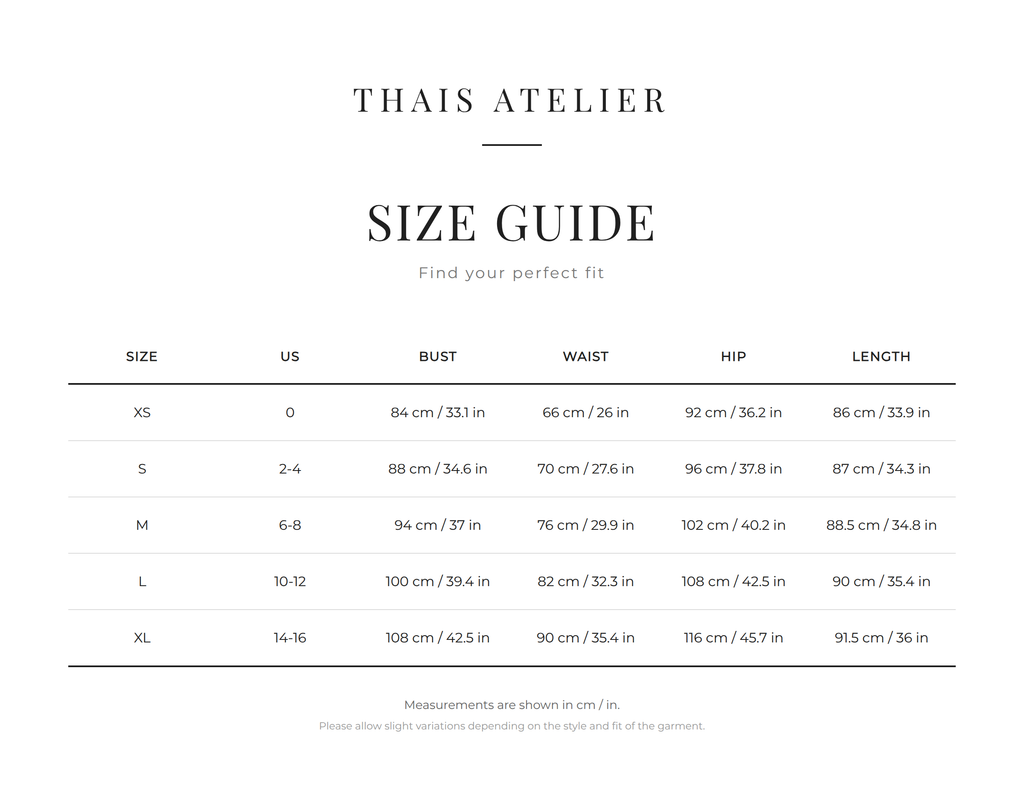 Size guide