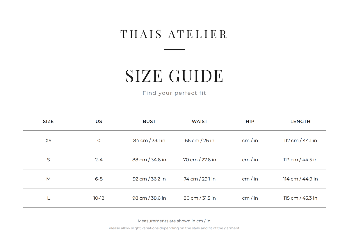 Size guide