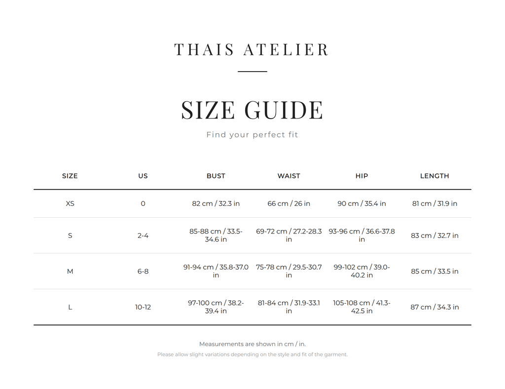 Size guide