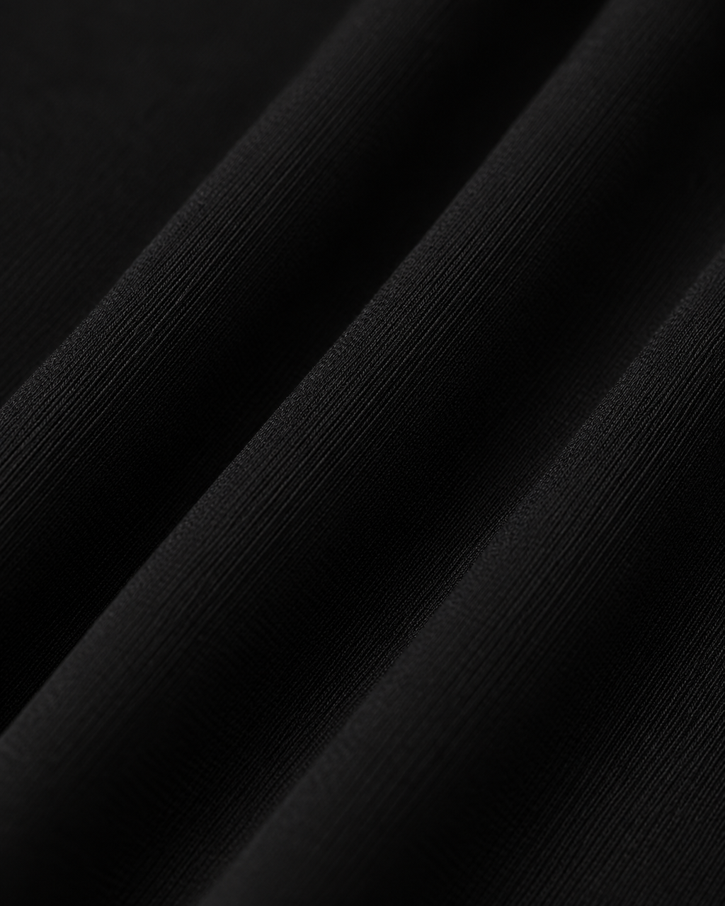 Genevieve Black Contrast-Ruffle Mermaid Maxi Dress