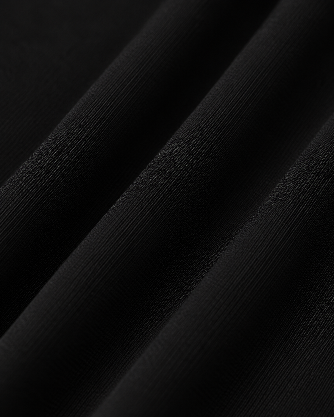 Genevieve Black Contrast-Ruffle Mermaid Maxi Dress